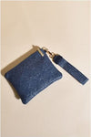 Delphine Weave Pouch Navy