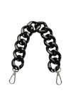 Acrylic Chunky Chain Strap Black