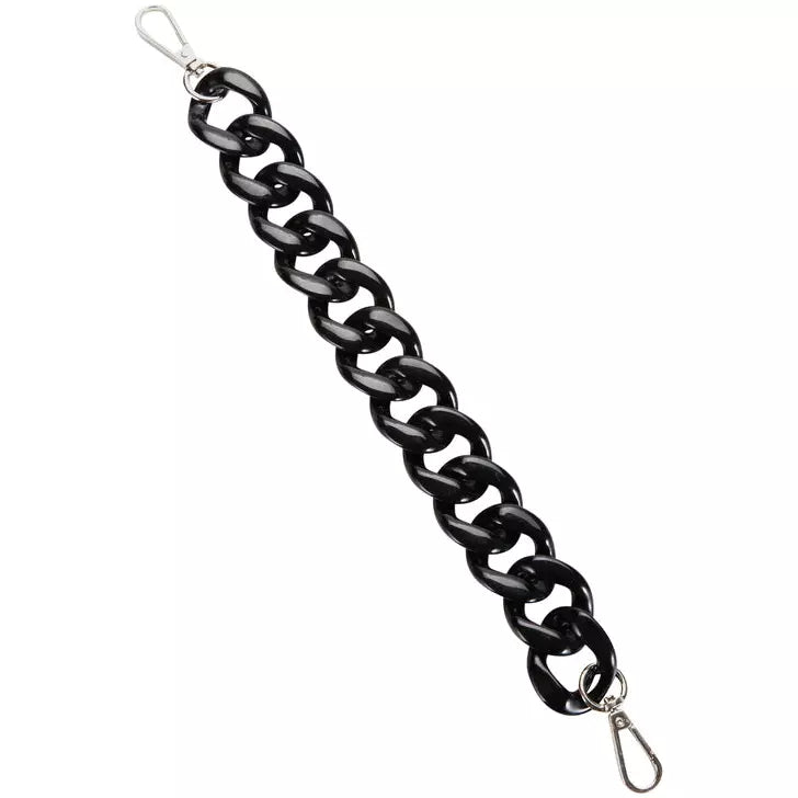 Acrylic Chunky Chain Strap Black – Harper & Co Boutique