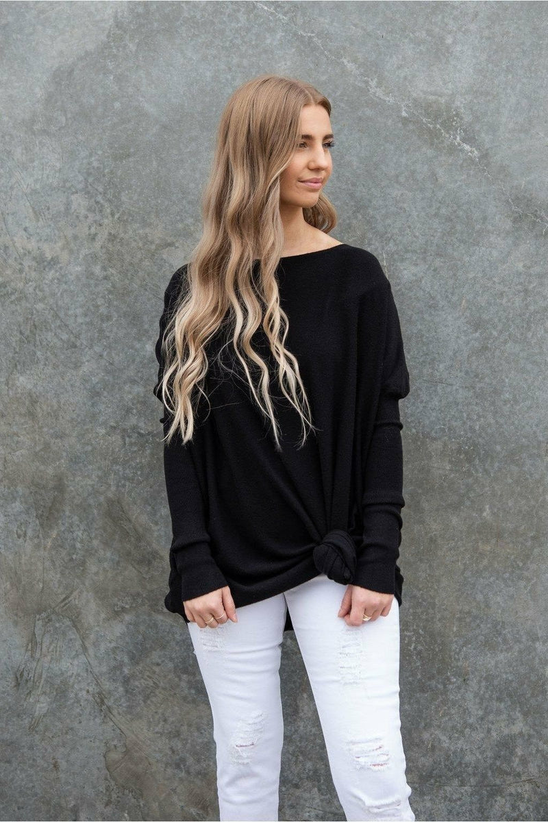 Aurora Knit Black-Harper & Co Boutique