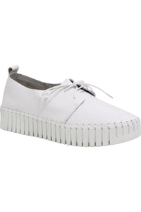 Brenda Leather Sneaker White