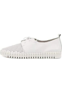 Huston Leather Sneaker White