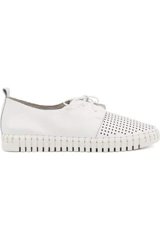 Huston Leather Sneaker White