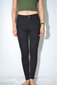 Harper High Rise Jean Black