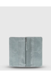 Albury Leather Wallet Mist